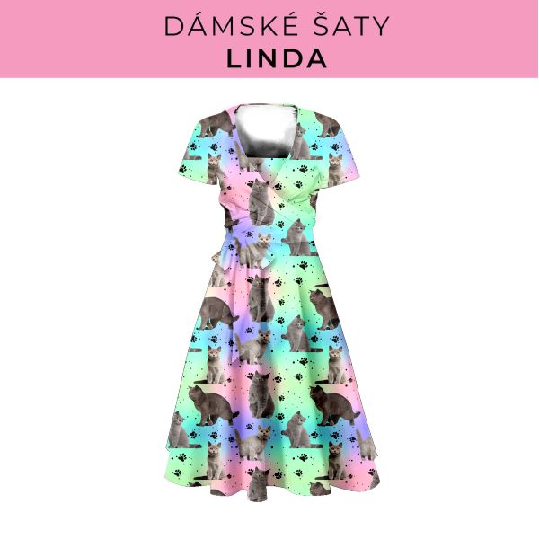 DÁMSKÝ střih - šaty Linda