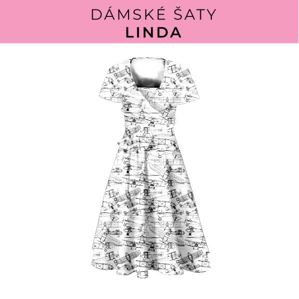 DÁMSKÝ střih - šaty Linda