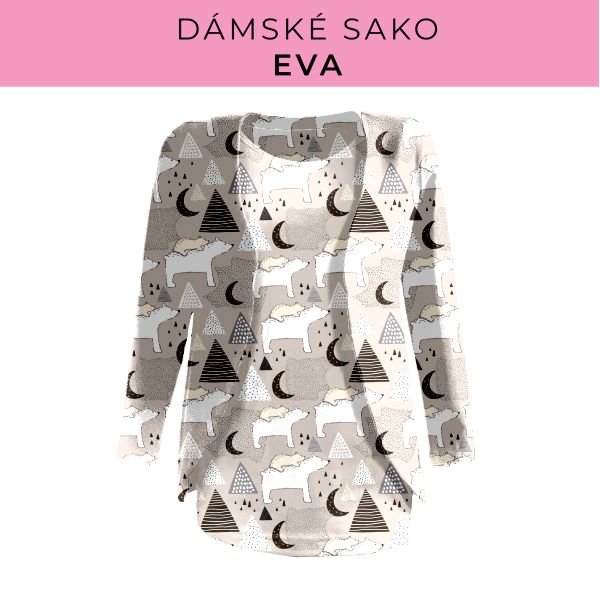 DÁMSKÝ střih - sako Eva