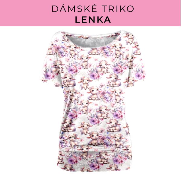 DÁMSKÝ střih - Triko Lenka