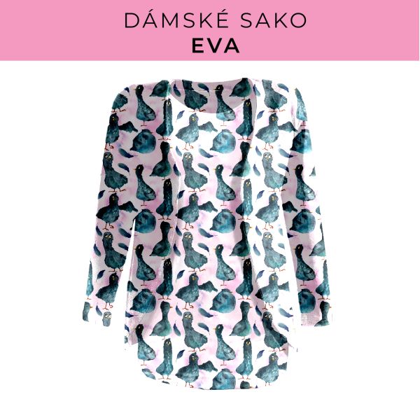 DÁMSKÝ střih - sako Eva
