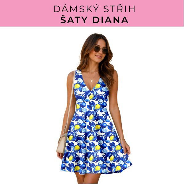 Dámský střih - šaty Diana