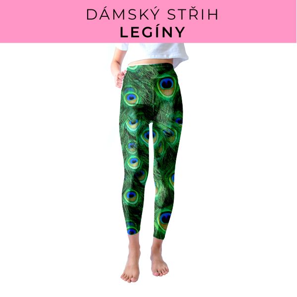DÁMSKÝ střih - legíny SPORT - SLIM FIT