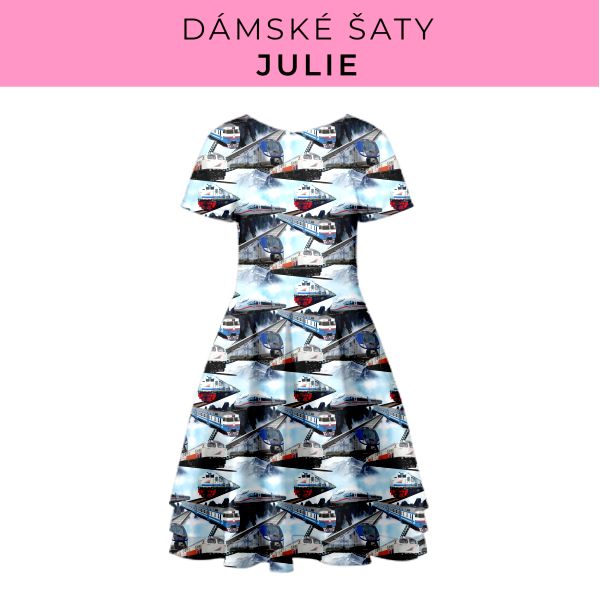 DÁMSKÝ střih - šaty julie