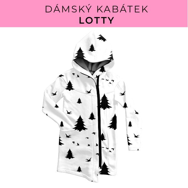 DÁMSKÝ střih - Kabátek Lotty