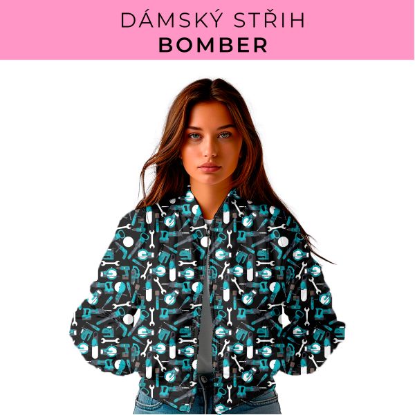 DÁMSKÝ střih - Bomber