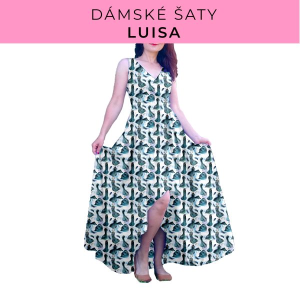 DÁMSKÝ střih - šaty Luisa