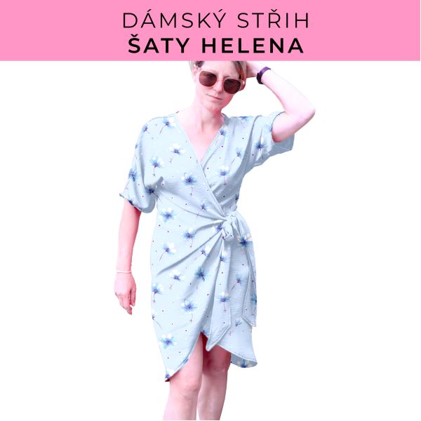 Dámský střih na šaty  Helena