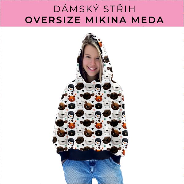 Dámský střih - mikina Meda
