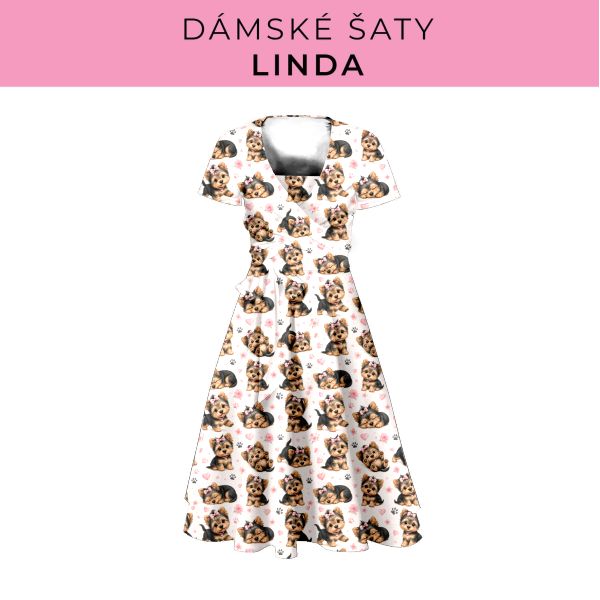 DÁMSKÝ střih - šaty Linda