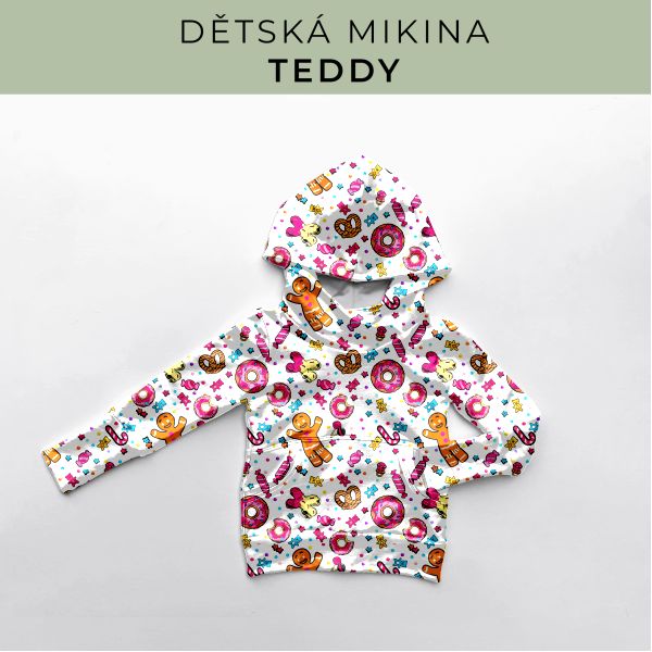 DĚTSKÝ střih - Mikina Teddy