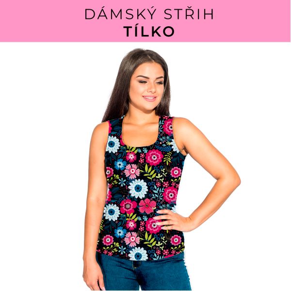 DÁMSKÝ střih - Tílko a kalhoty 