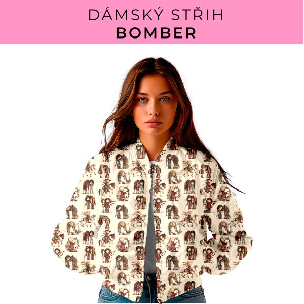DÁMSKÝ střih - Bomber