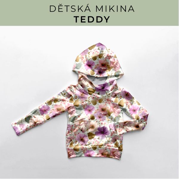 DĚTSKÝ střih - Mikina Teddy