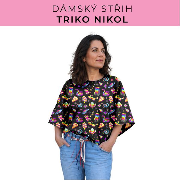 Dámský střih -  triko Nikol