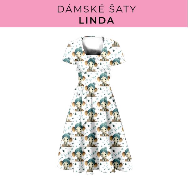 DÁMSKÝ střih - šaty Linda