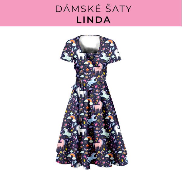 DÁMSKÝ střih - šaty Linda