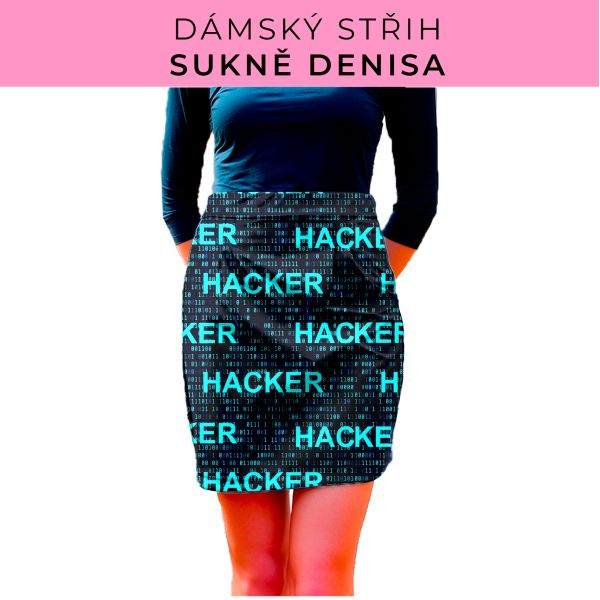 Dámský střih - Dámská sukně Denisa