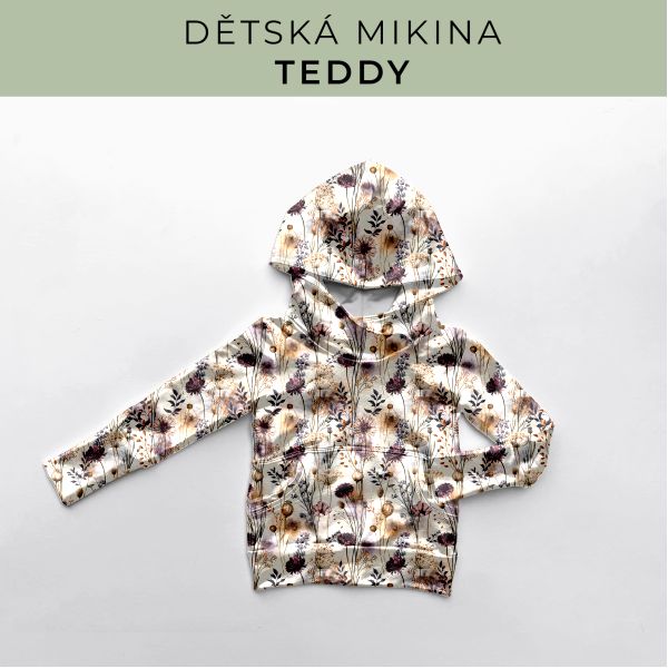 DĚTSKÝ střih - Mikina Teddy