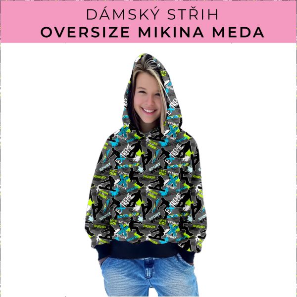Dámský střih - mikina Meda