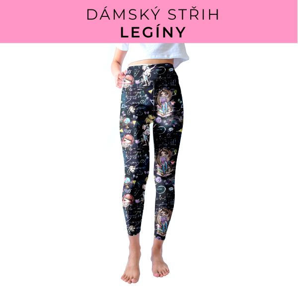 DÁMSKÝ střih - legíny SPORT - SLIM FIT