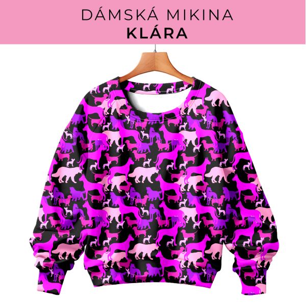 DÁMSKÝ střih - mikina Klára