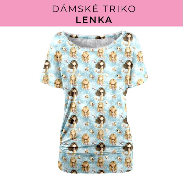 DÁMSKÝ střih - Triko Lenka