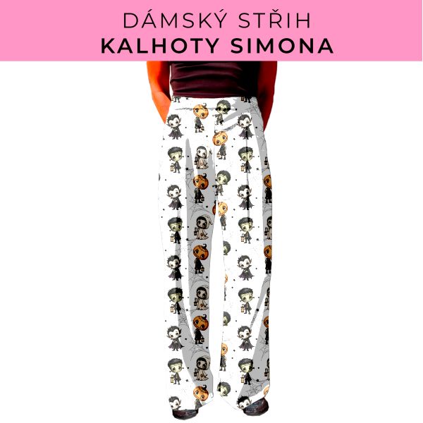 Dámský střih - kalhoty Simona