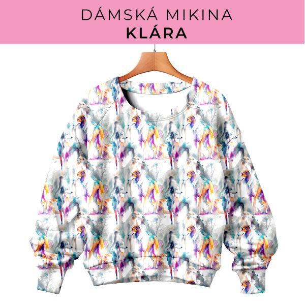 DÁMSKÝ střih - mikina Klára