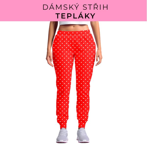 DÁMSKÝ střih - tepláky
