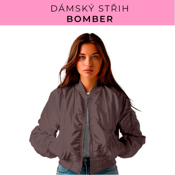 DÁMSKÝ střih - Bomber