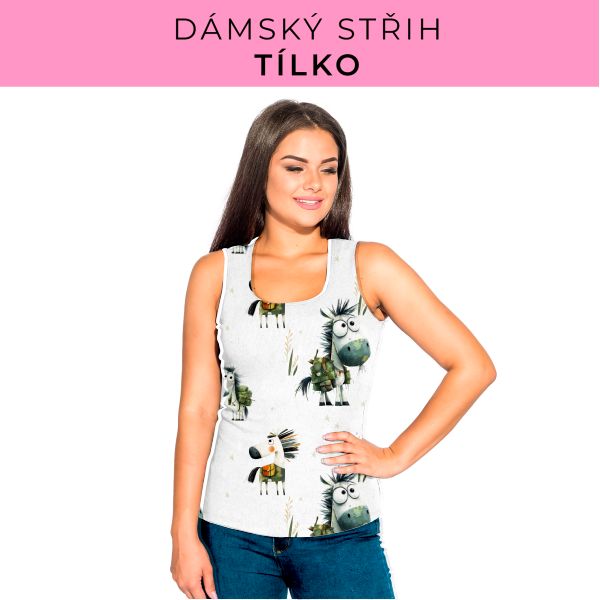 DÁMSKÝ střih - Tílko a kalhoty 