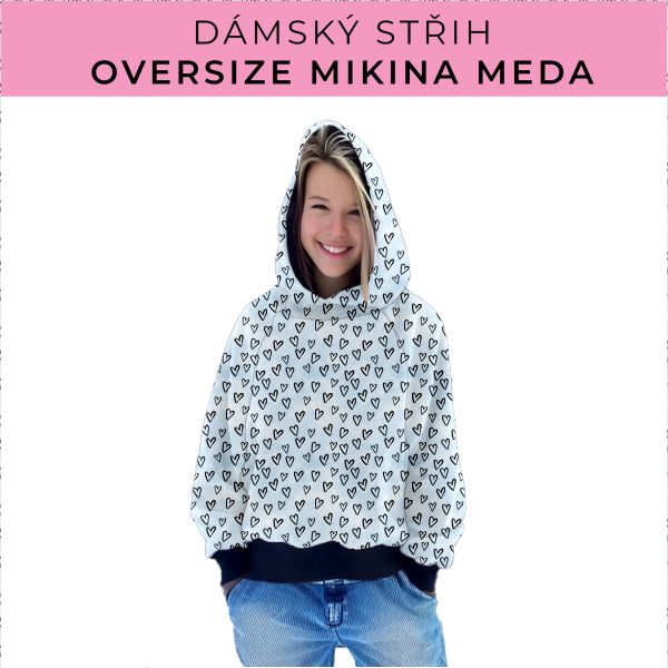 Dámský střih - mikina Meda