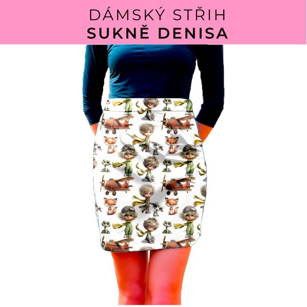Dámský střih - Dámská sukně Denisa