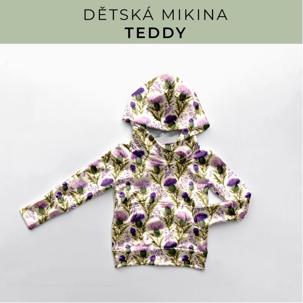 DĚTSKÝ střih - Mikina Teddy