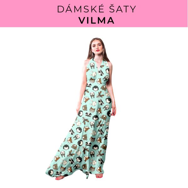 DÁMSKÝ střih - šaty Vilma