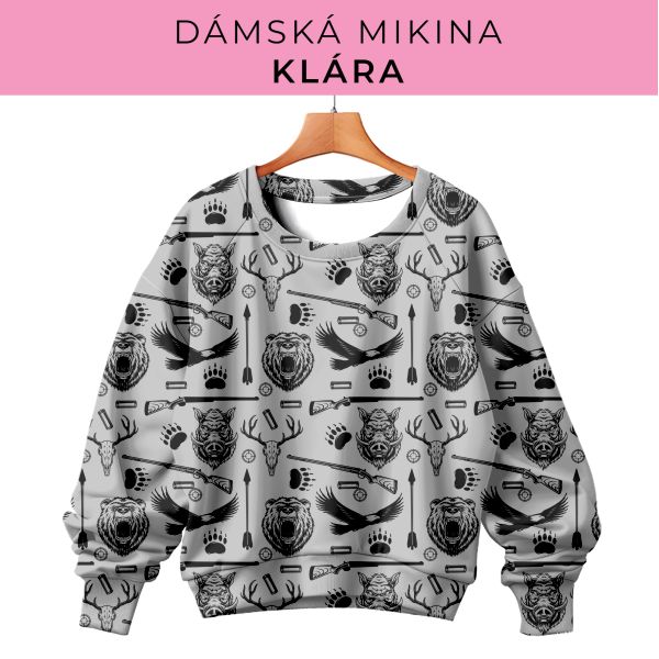 DÁMSKÝ střih - mikina Klára