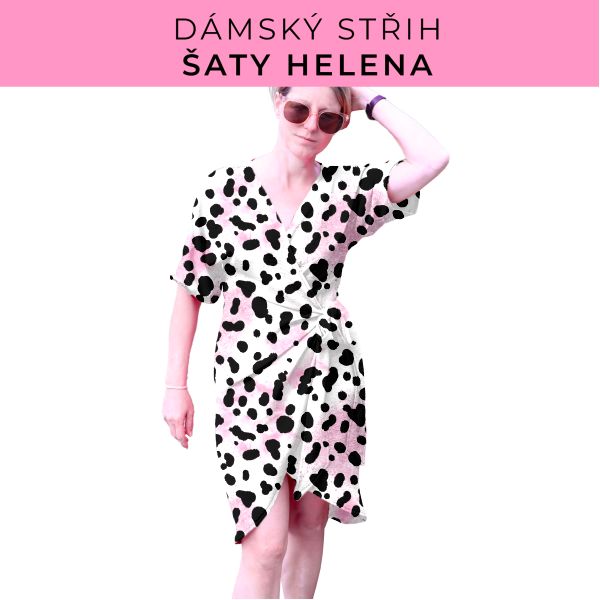 Dámský střih na šaty  Helena