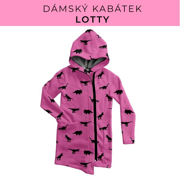 DÁMSKÝ střih - Kabátek Lotty