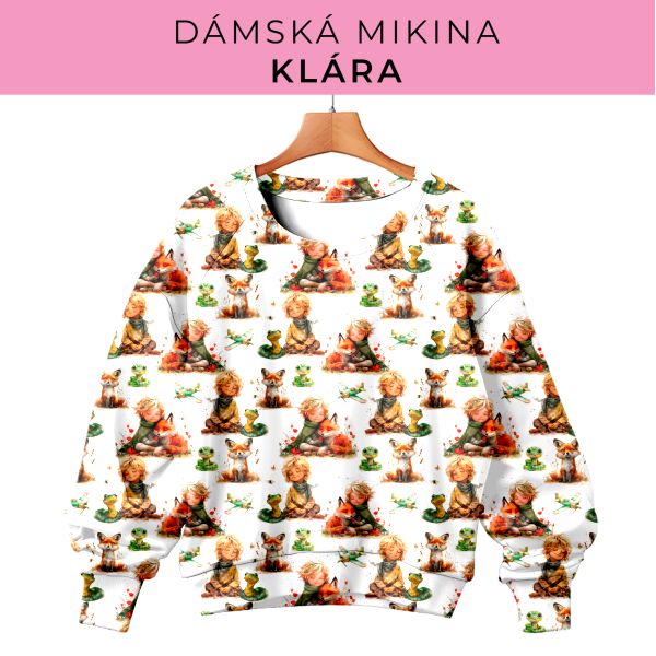 DÁMSKÝ střih - mikina Klára