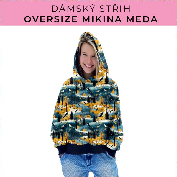 Dámský střih - mikina Meda