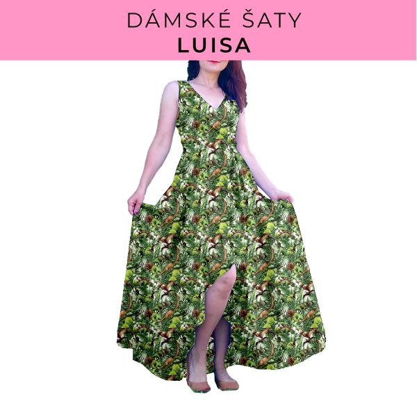 DÁMSKÝ střih - šaty Luisa