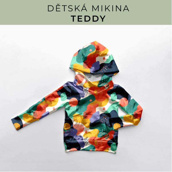 DĚTSKÝ střih - Mikina Teddy
