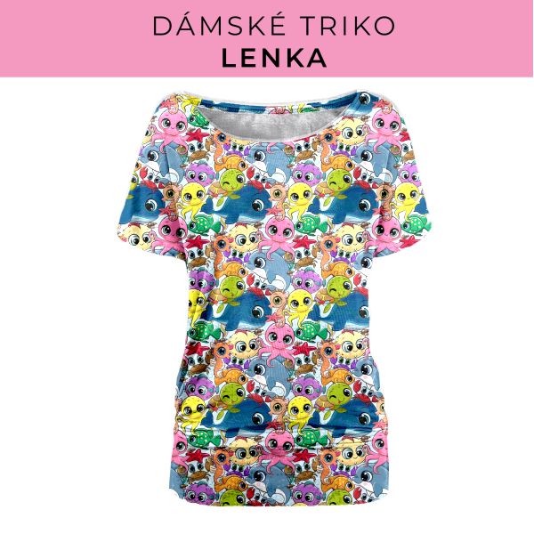 DÁMSKÝ střih - Triko Lenka