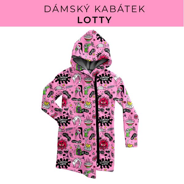 DÁMSKÝ střih - Kabátek Lotty