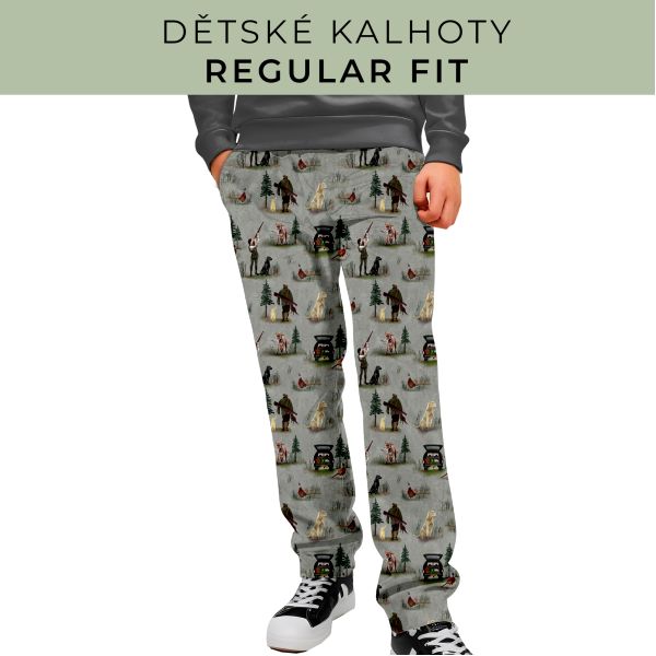 DĚTSKÝ STŘIH - Kalhoty Regular fit
