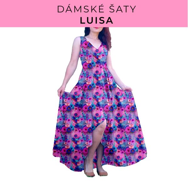 DÁMSKÝ střih - šaty Luisa