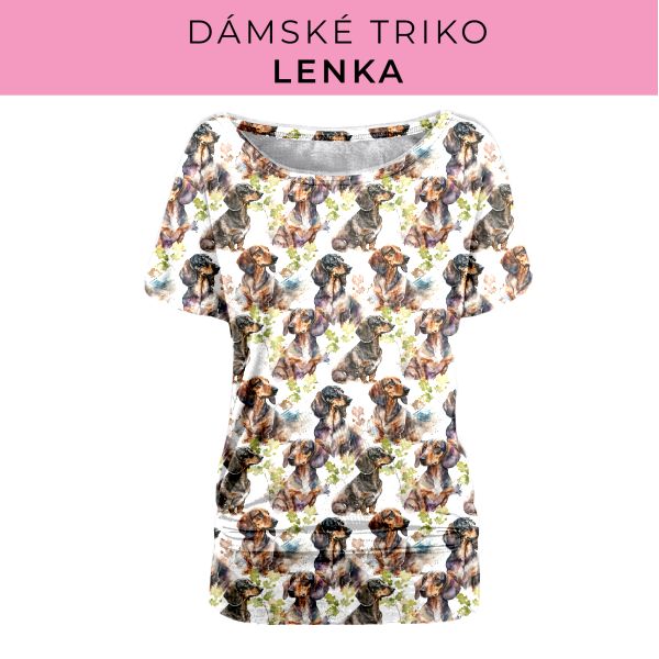 DÁMSKÝ střih - Triko Lenka