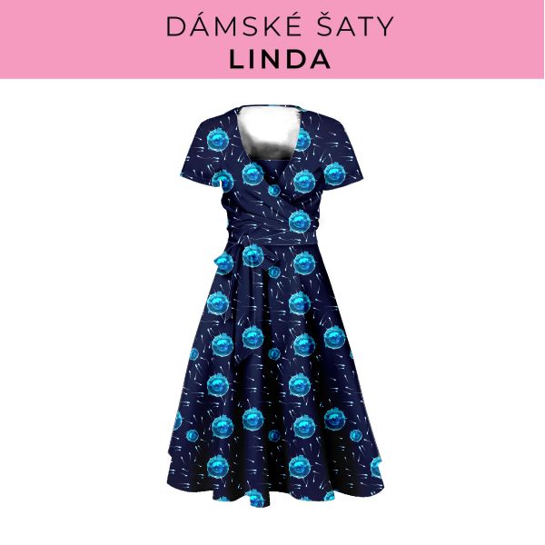 DÁMSKÝ střih - šaty Linda