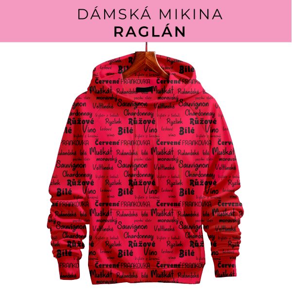 DÁMSKÝ střih - mikina raglán